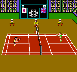 Super Dyna'mix Badminton screenshot 5 for Famicom